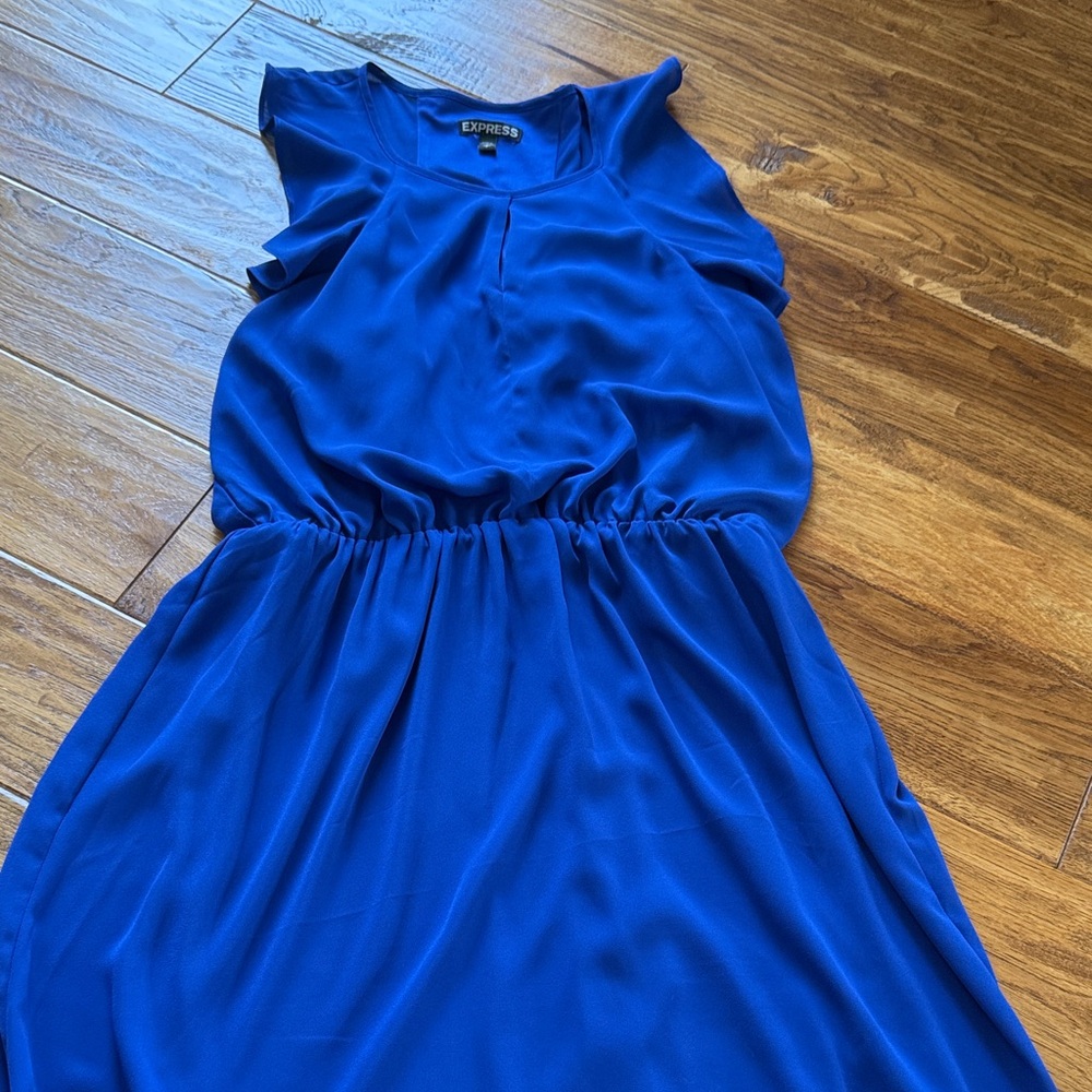 Express Royal Blue Dress